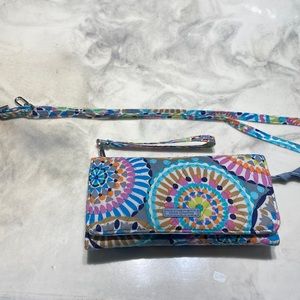 Vera Bradley crossbody/wristlet wallet